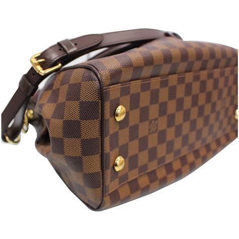 louis vuitton damier brown strap bag|Louis Vuitton damier ebene bag.